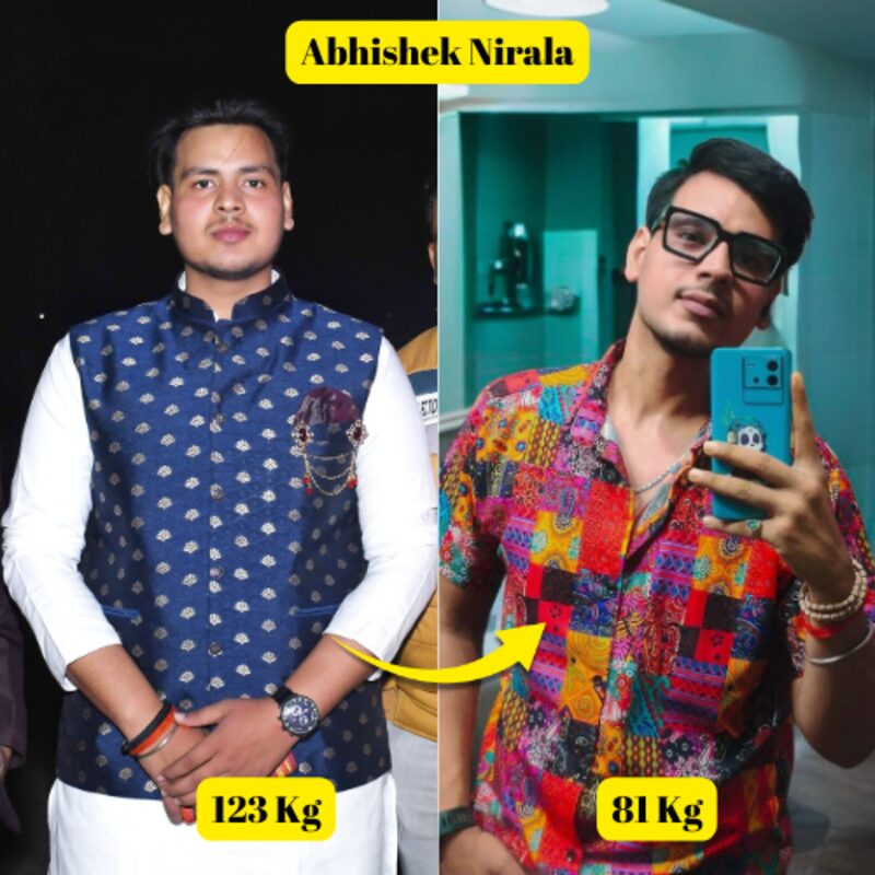 Abhishek Nirala — 123 kg to 81 kg